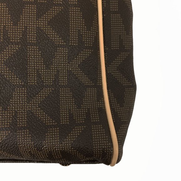 Michael by Michael Kors Monogram Brown Work Tote - Picture 8 of 9
